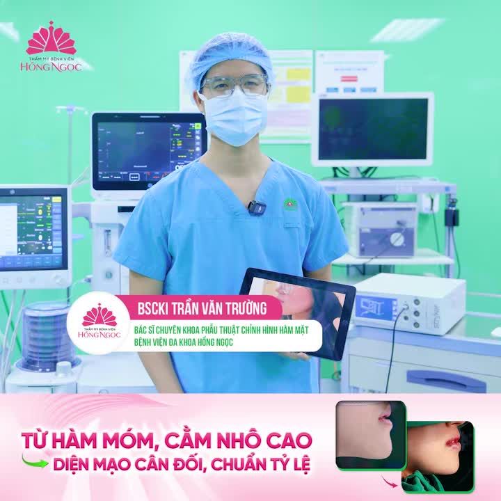 TỪ HÀM MÓM, CẰM NHÔ CAO → DIỆN MẠO CÂN ĐỐI, HÀI HÒA, CHUẨN TỶ LỆ