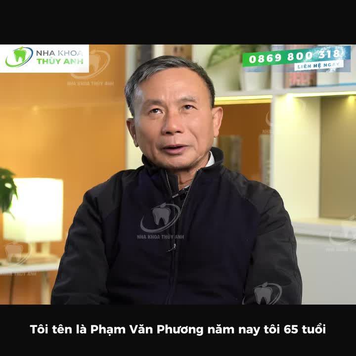 “KHÔNG BIẾT MỌI NGƯỜI THẾ NÀO CHỨ CHÚ TRỒNG IMPLANT CHẲNG THẤY ĐAU GÌ!”