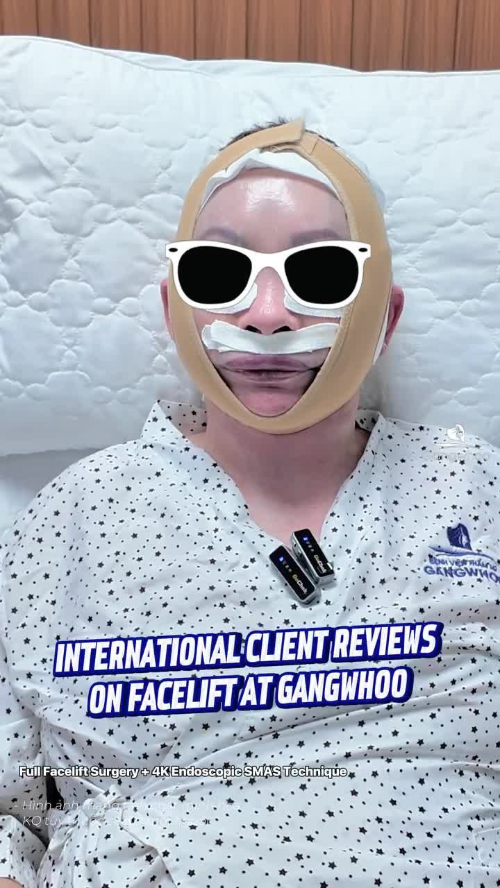 Cảm nhận của khách hàng Quốc Tế Úc sau khi thực hiện căng da mặt Deep Plane tại Bệnh viện thẩm mỹ Gangwhoo