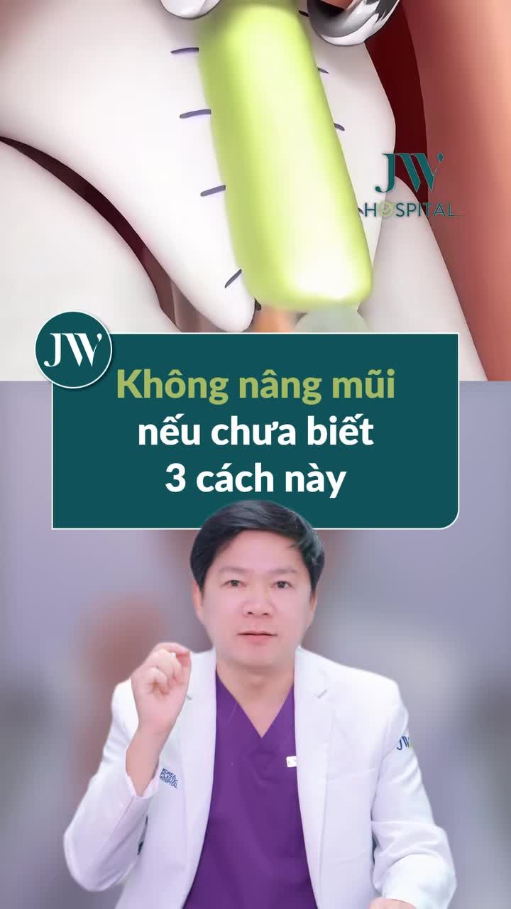 BÁC SĨ TÚ DUNG NGĂN CẢN PHÁI ĐẸP ĐỪNG NÂNG MŨI NẾU CHƯA BIẾT 3 CÁCH NÀY