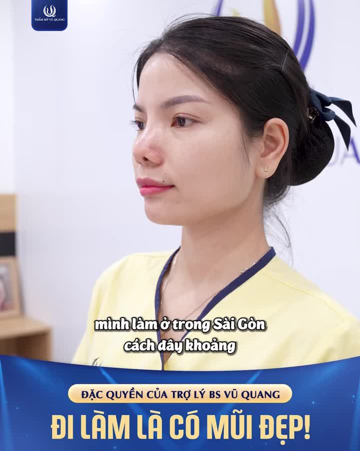 ĐẶC QUYỀN TRỢ LÝ CỦA BÁC SĨ VŨ QUANG: ĐI LÀM LÀ CÓ MŨI XINH