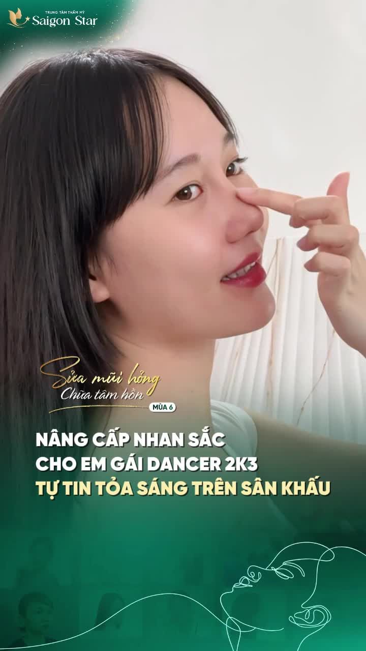 NÂNG MŨI CẤU TRÚC DR. HOẠT - NỮ DANCER 2K3 THÀNH CÔNG NÂNG CẤP NHAN SẮC!!!