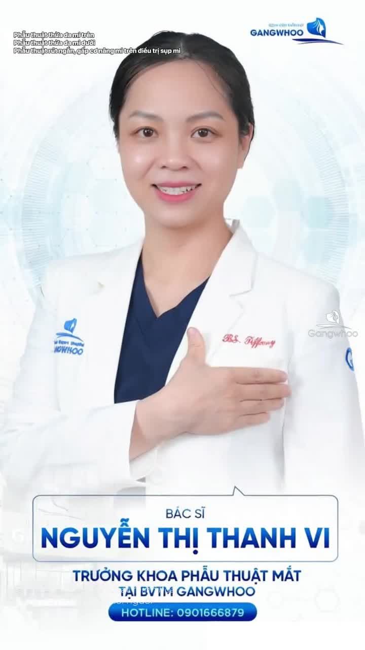 Làm đẹp đôi mắt không chỉ để thay đổi diện mạo, mà còn là quyết định cần đặt yếu tố an toàn lên hàng đầu.