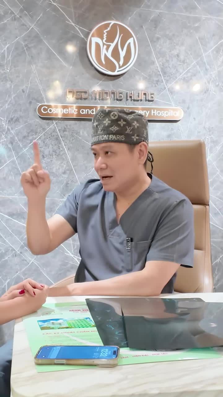 Nâng ngực đường chân ngực kết hợp nâng mũi sụn sườn