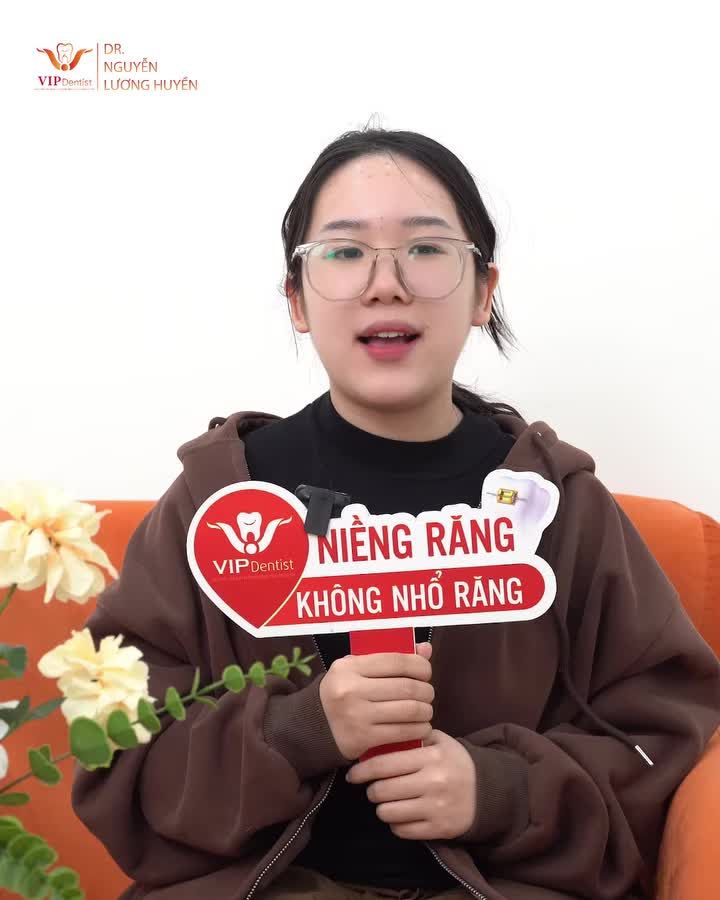 chia sẻ đầy thân thương của bạn Khánh Trang sau hành trình chỉnh nha tại VIP Dentist