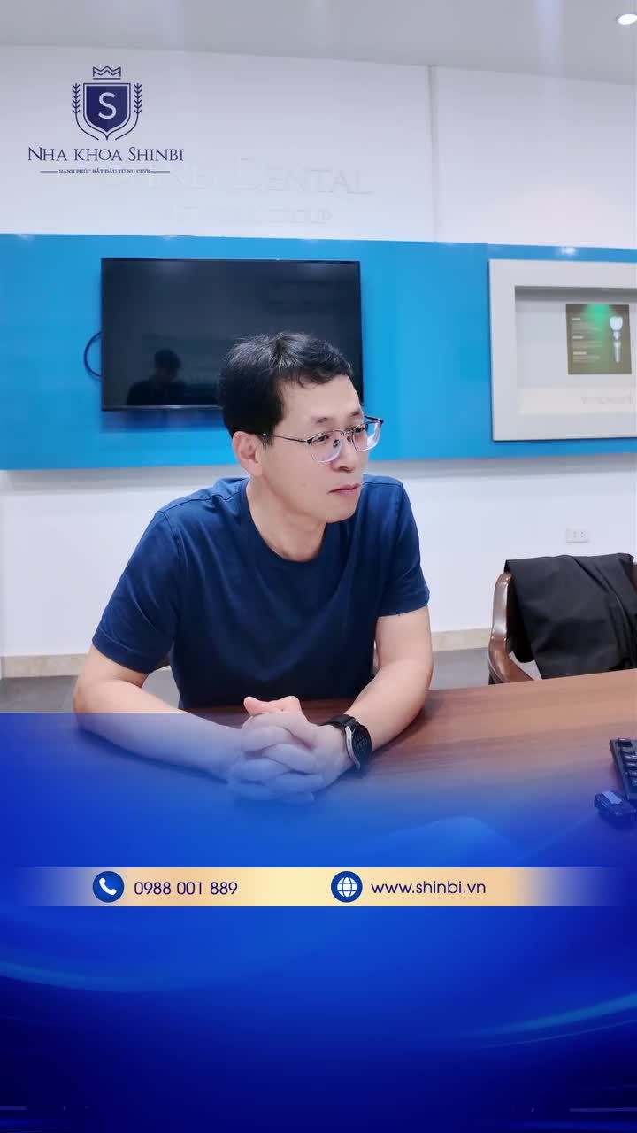 Khách hàng Hàn Quốc răng viêm, tiêu xương đã tin tưởng lựa chọn Shinbi cùng đồng hành và cái kết không thể tuyệt vời hơn!