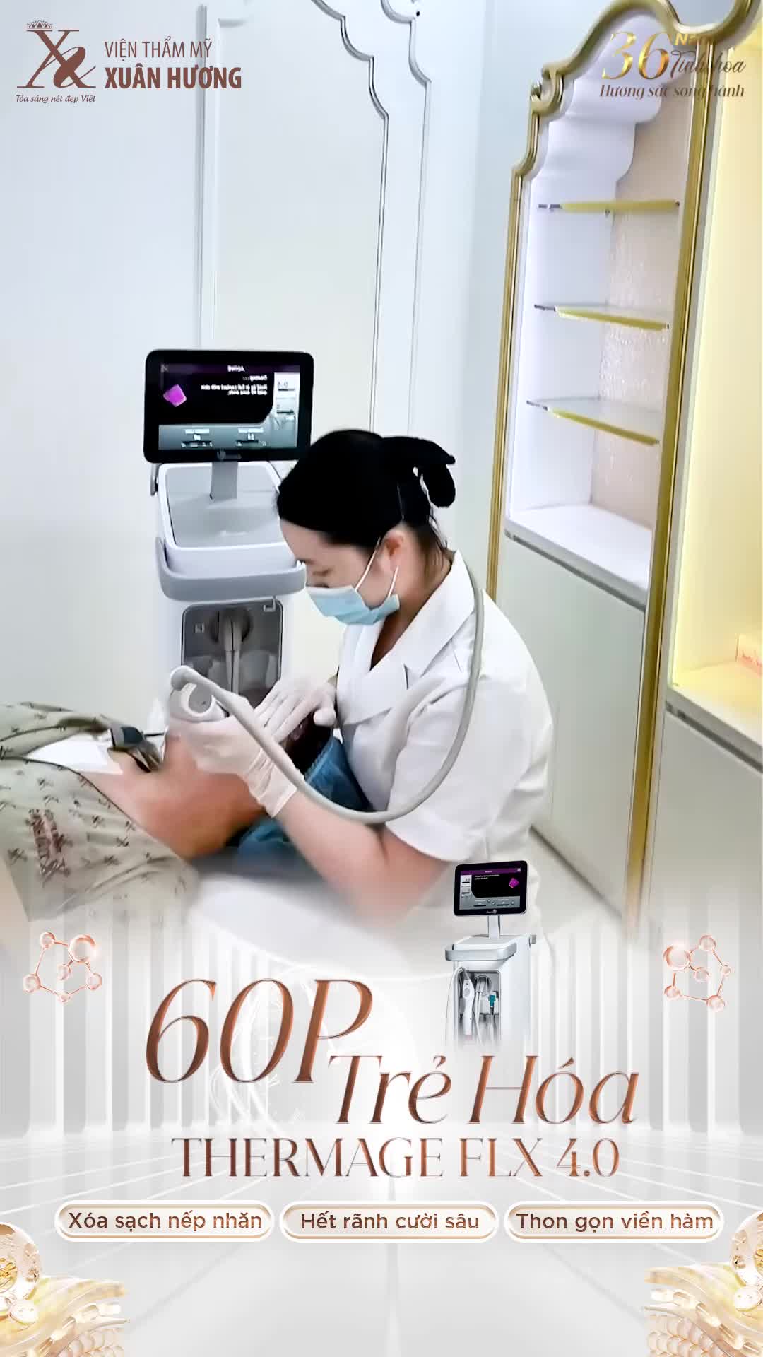 60 PHÚT TRẺ HÓA VỚI THERMAGE FLX 4.0