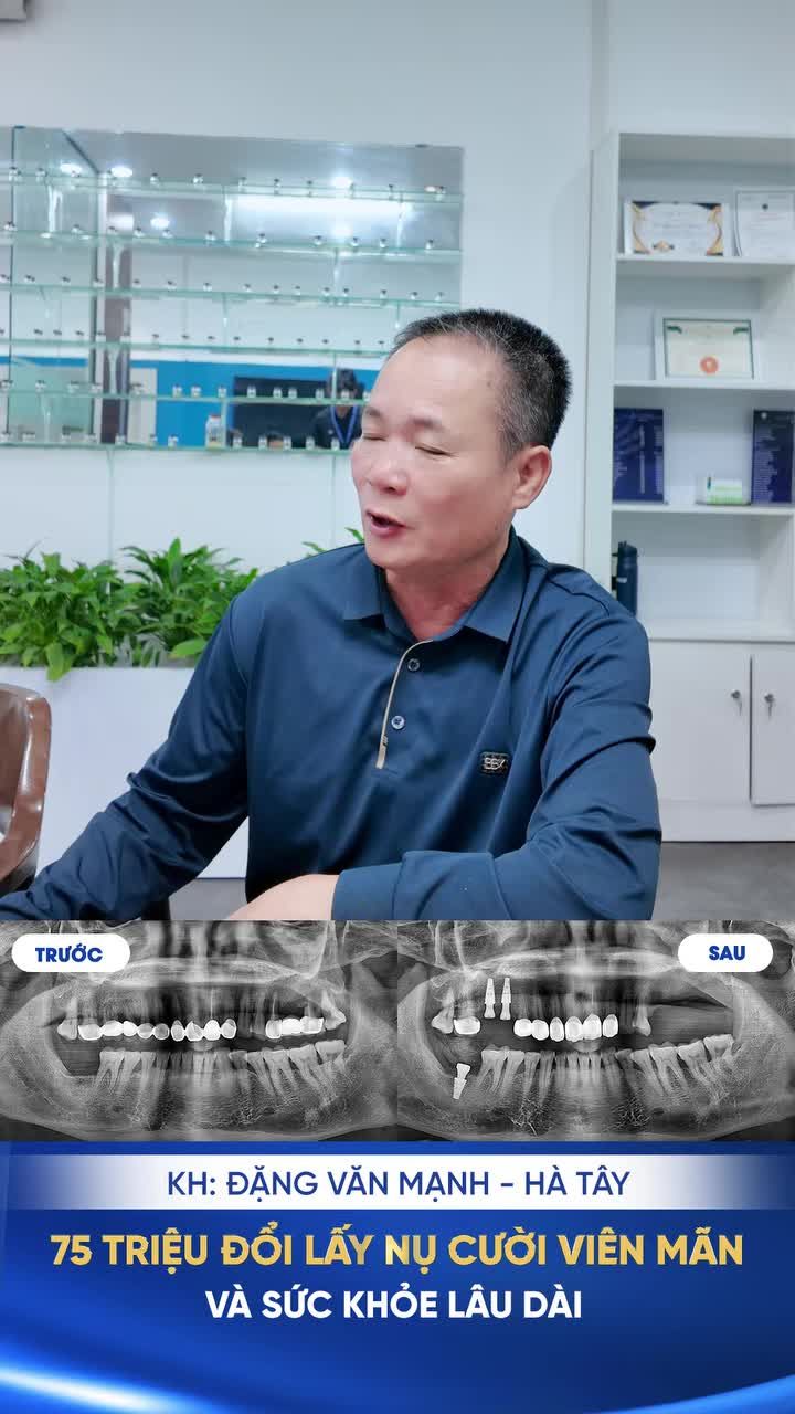 TỪ HÀM RĂNG LỖI ĐẾN TRẢI NGHIỆM ĂN NHAI HOÀN HẢO!