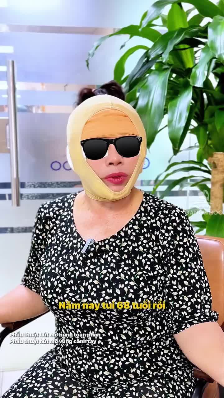 Chị khách sau 3 tháng giảm mỡ bụng và bắp tay và vừa quay trở lại căng da mặt tại Gangwhoo