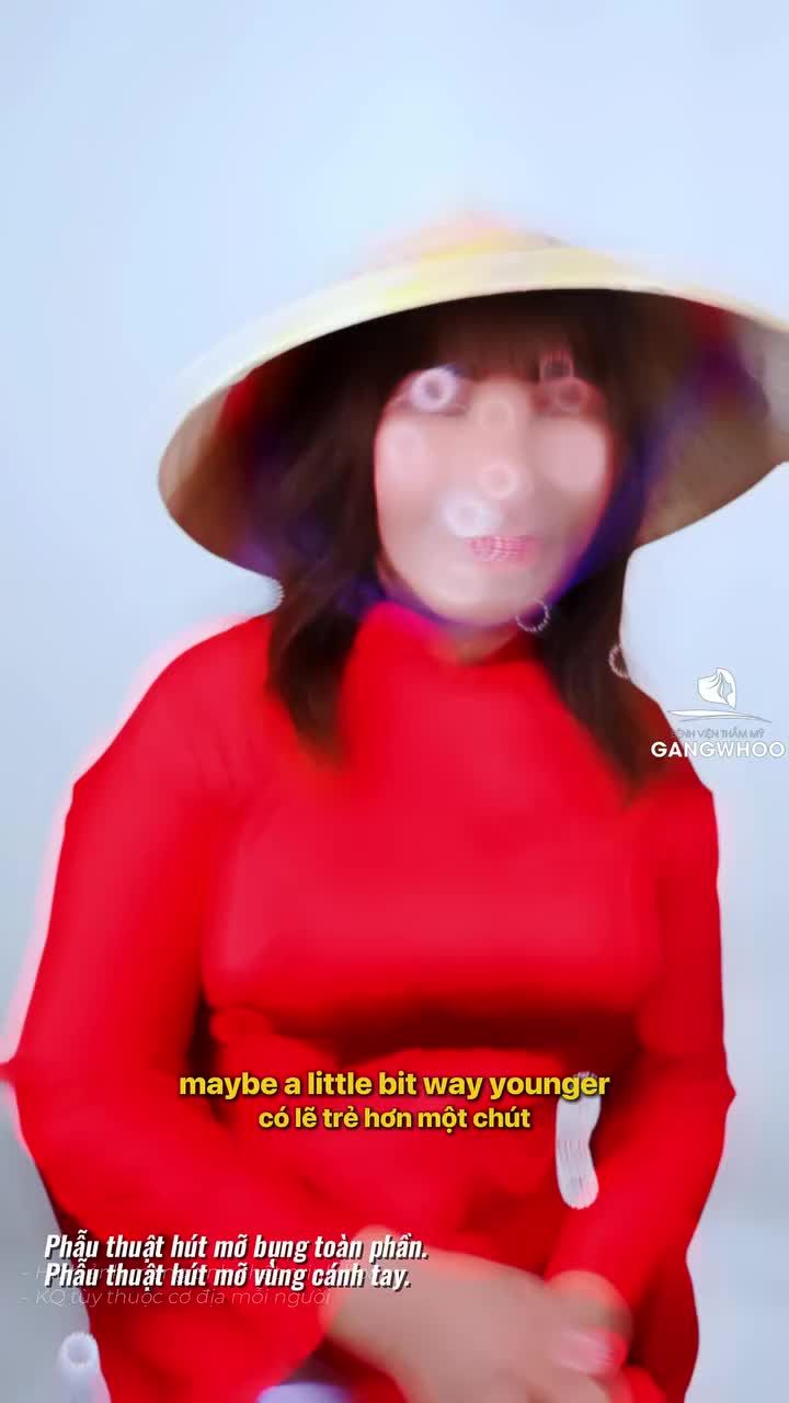 Vị khách 60 tuổi sau 1 tháng giảm mỡ bụng và bắp tay: rạng rỡ hạnh phúc với kết quả làm đẹp của mình tại Gangwhoo