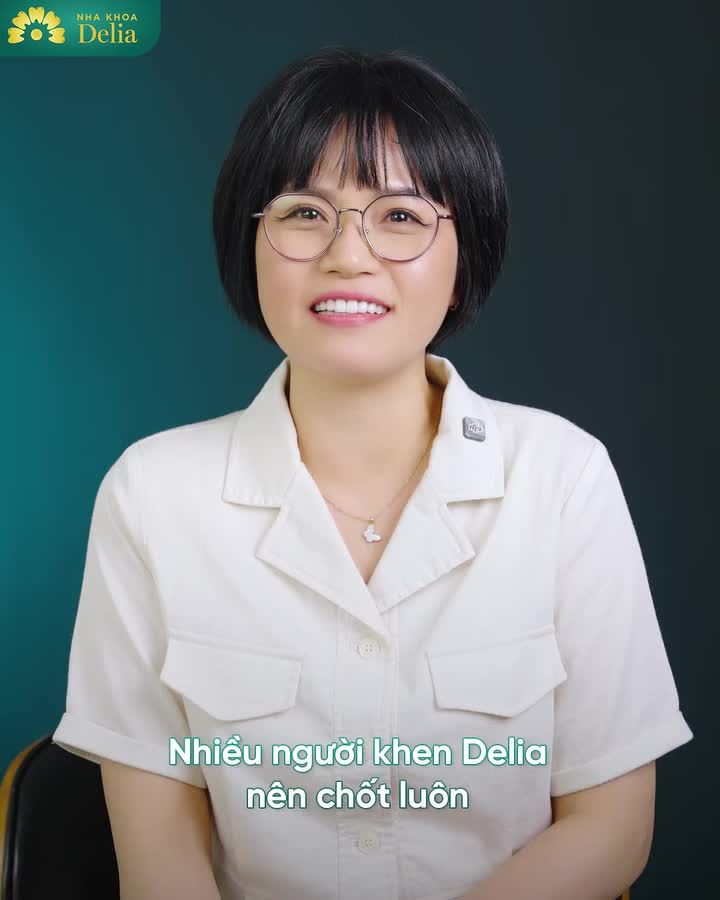 "Ưng ý 100% khi chọn Delia làm răng sứ" - Chia sẻ từ chị Bích Nhung.