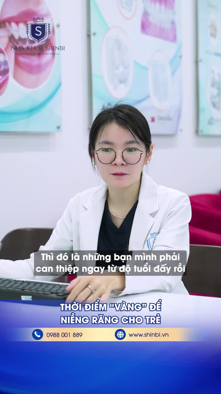 NIỀNG RĂNG CHO TRẺ: ĐỘ TUỔI NÀO TỐT?
