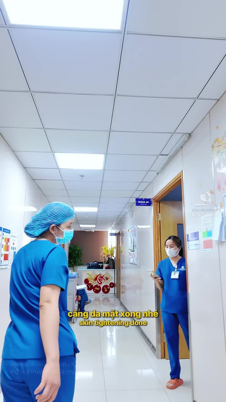 Cùng Bác sĩ thăm khám cho các khách hàng sau khi thực hiện phẫu thuật căng da mặt toàn phần + Smas nội soi 4K tại Bệnh viện thẩm mỹ Gangwhoo nhé!