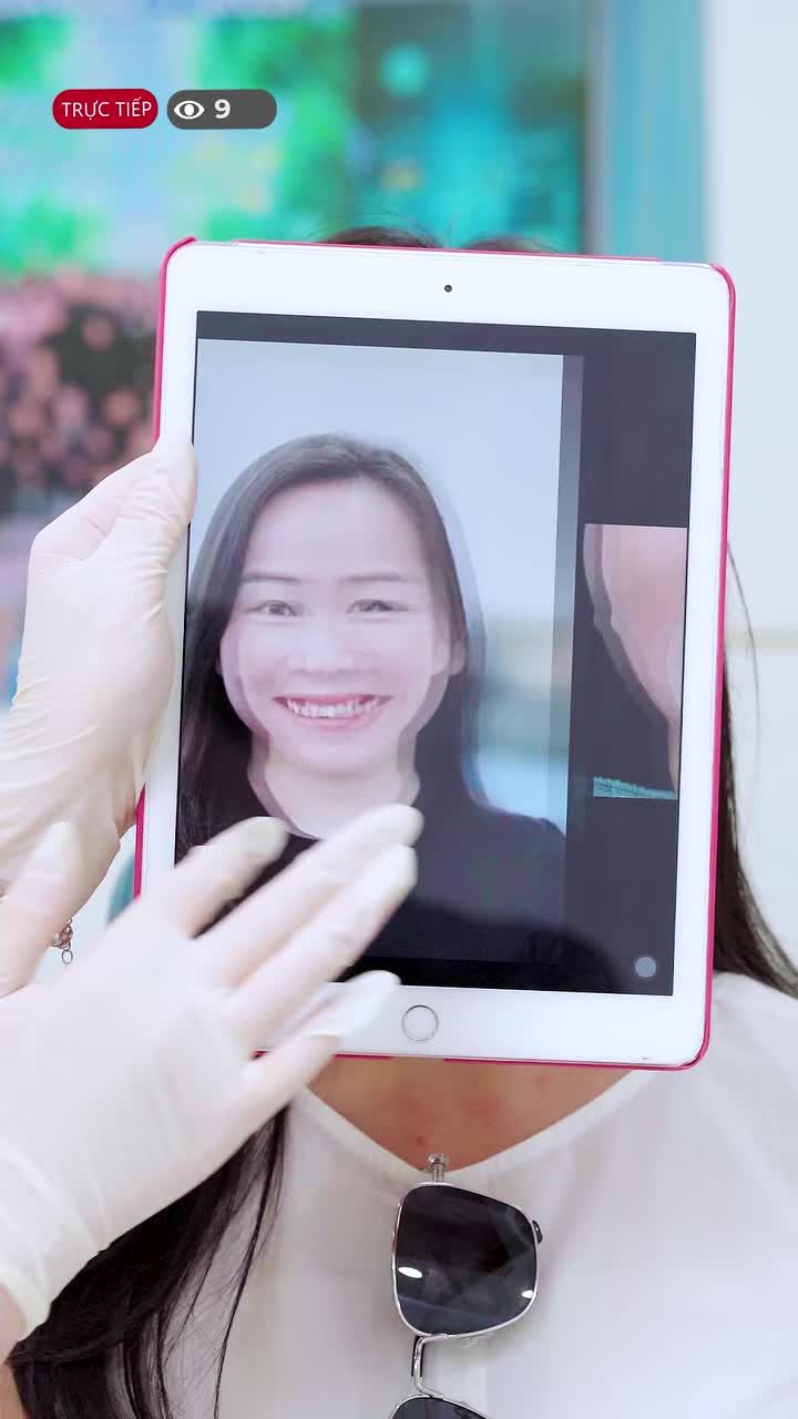 Kết quả tái khám sau 7 tháng bọc 20 răng sứ Orodent Bleach tại Delia