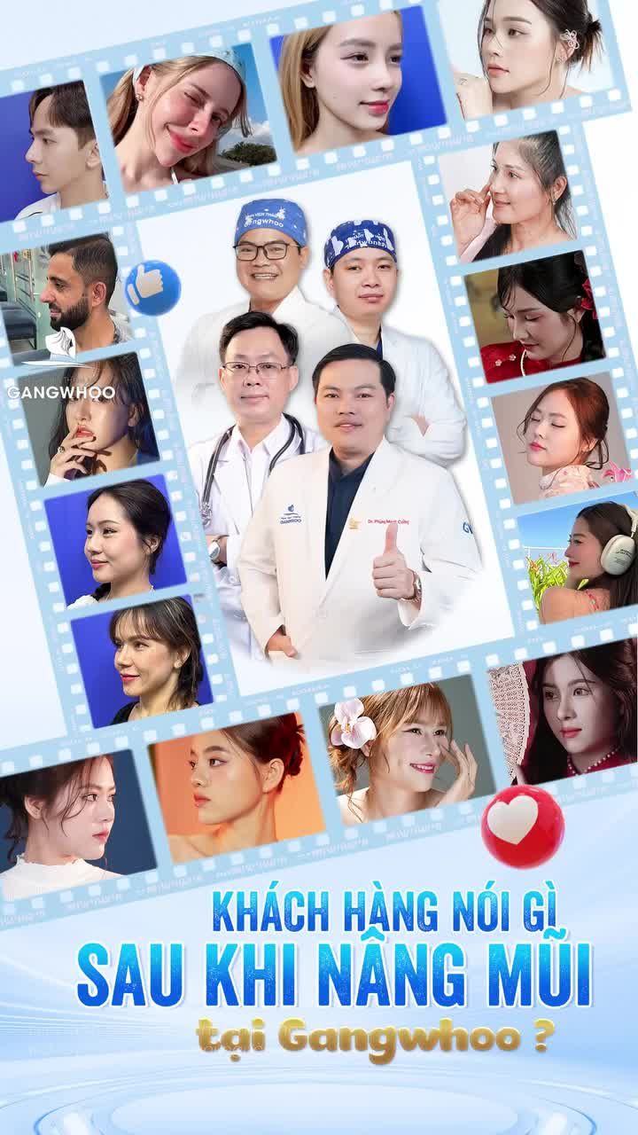 Khách hàng nói gì sau khi nâng mũi tại Gangwhoo