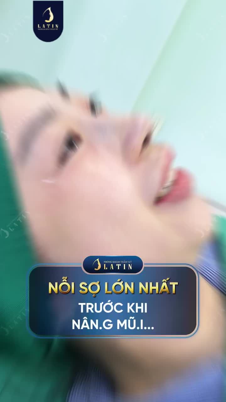 NỖI SỢ LỚN NHẤT TRƯỚC KHI NÂNG MŨI