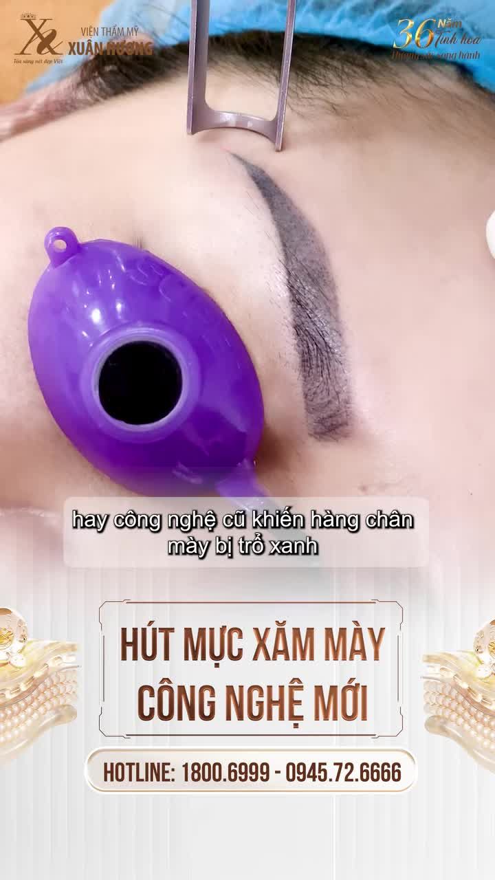 Lông mày nhạt màu, loang lổ sau thời gian dài? Đừng lo!