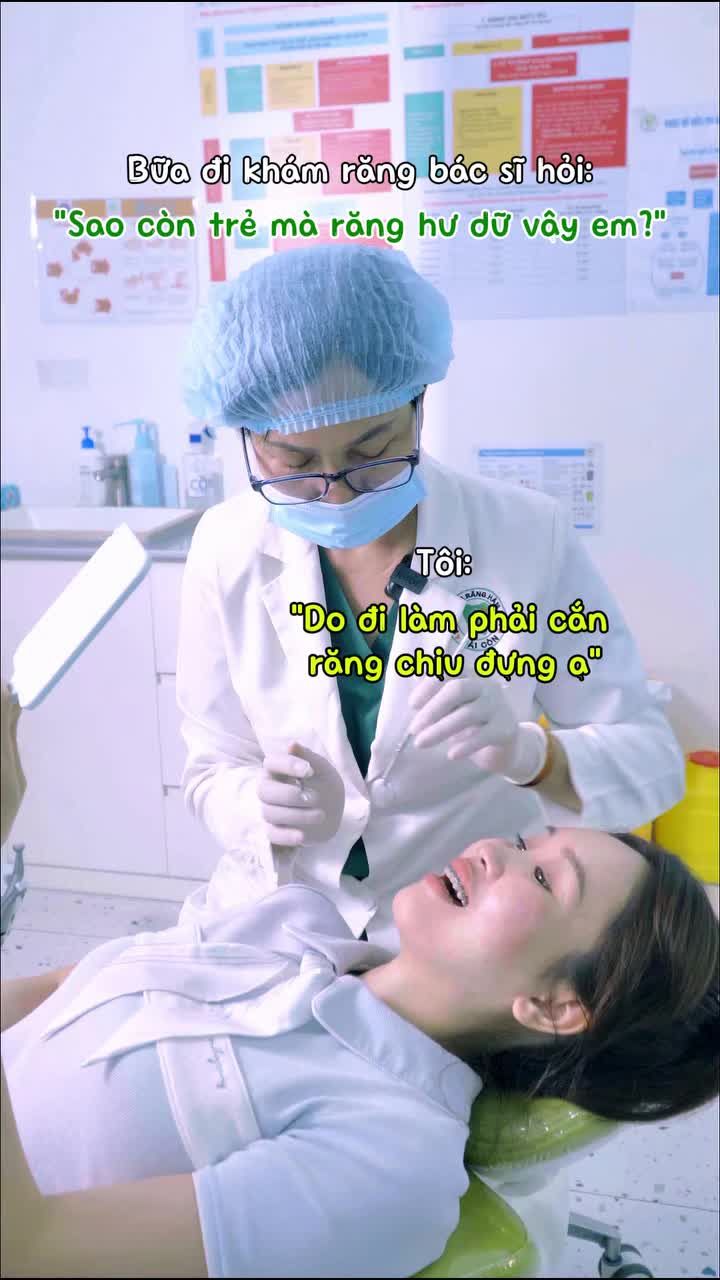 Dạ là dzị đó bác sĩ ơi