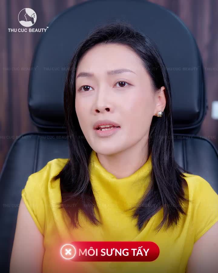 Nếu bạn đã quá "ám ảnh" với phun xăm truyền thống Hãy chọn Cấy môi sinh học tại Thu Cúc!