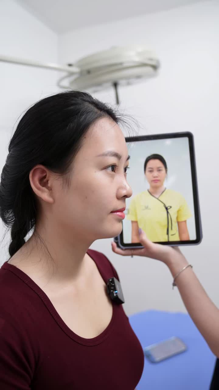 Tái khám mũi 1 tháng cho chị gái, sự thay đổi hoàn toàn so với trước đây từng can thiệp filler