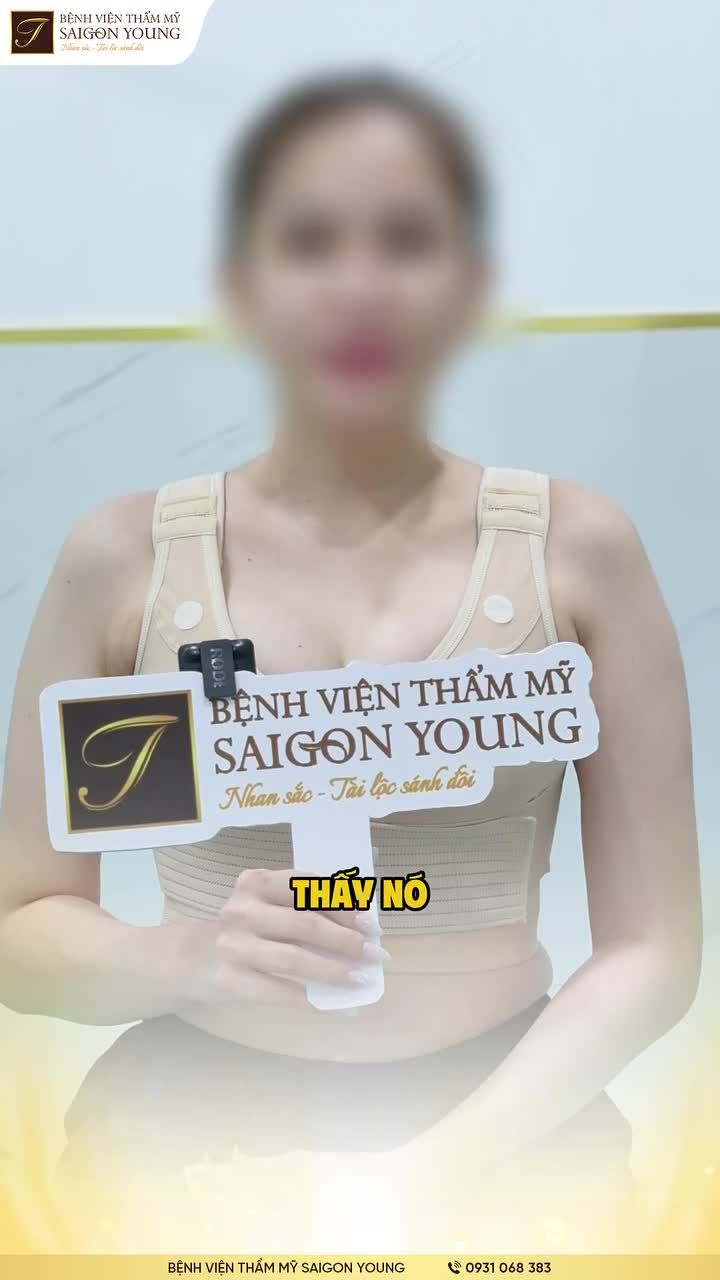 Khách hàng chia sẻ về chất lượng và trải nghiệm sau khi được Saigon Young áp dụng công nghệ Plasma Gold chăm sóc vết thương trong giai đoạn hậu phẫu