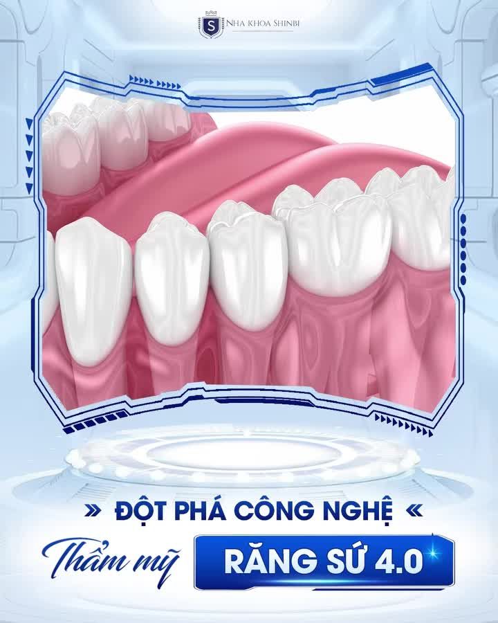ĐỘT PHÁ CÔNG NGHỆ THẨM MỸ RĂNG SỨ 4.0