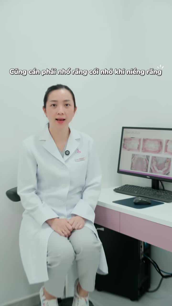 KHÔNG NHỔ RĂNG CỐI NHỎ KHI NIỀNG, DÙ RĂNG CHEN CHÚC?