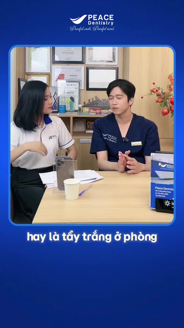 Tẩy trắng răng tại nhà và tẩy trắng tại phòng khám khác nhau như thế nào?