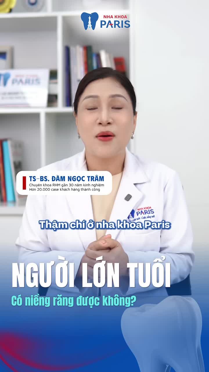 30–40 TUỔI CÒN NIỀNG RĂNG ĐƯỢC KHÔNG?