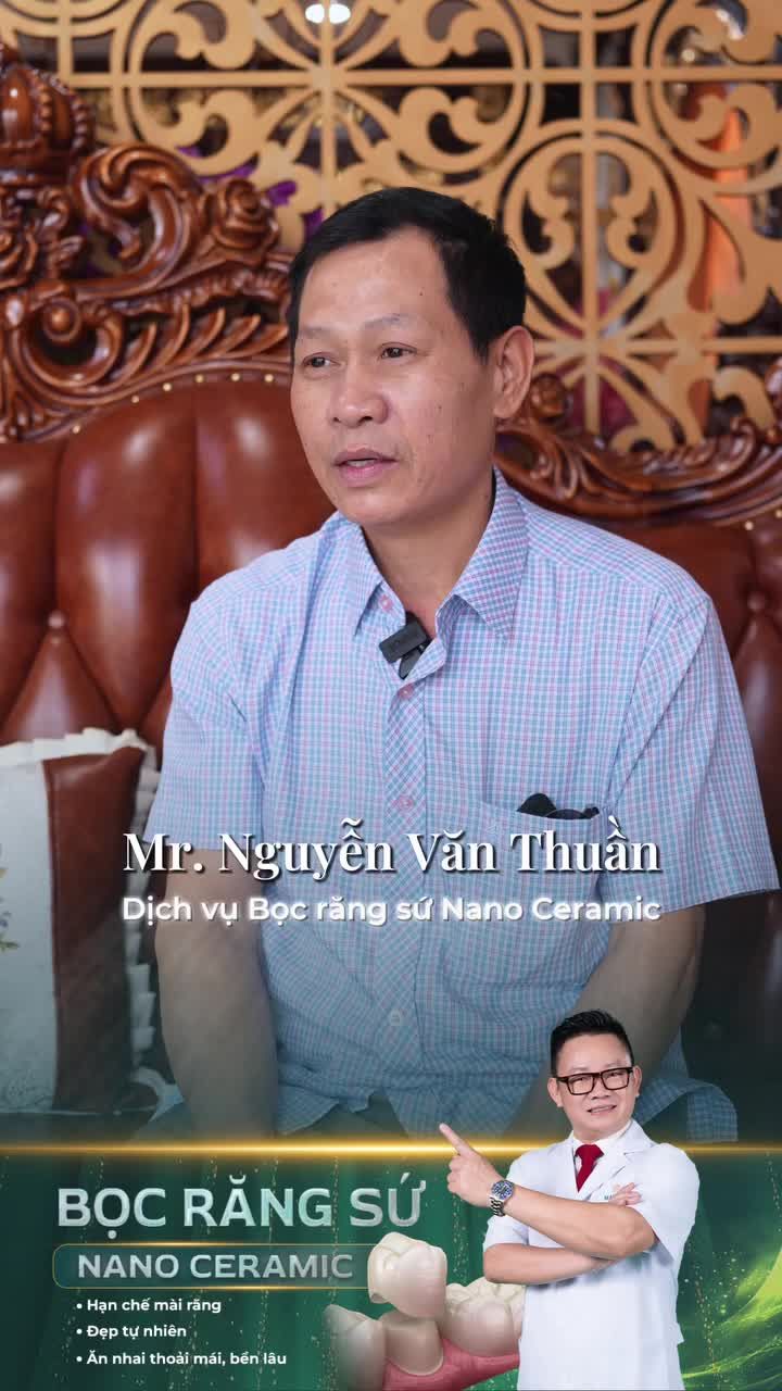 Điều khiến gia đình anh Nguyễn Văn Thuần lựa chọn Nha khoa Quốc tế Việt Đức Ts. Bác sĩ Trịnh Đức Mậu