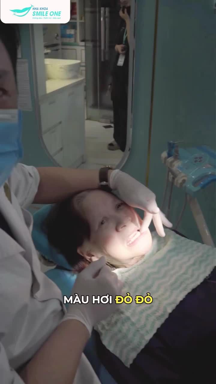 Lên thử hàm tháo lắp cho cô Nguyệt Quang (80 tuổi - Cầu Giấy)