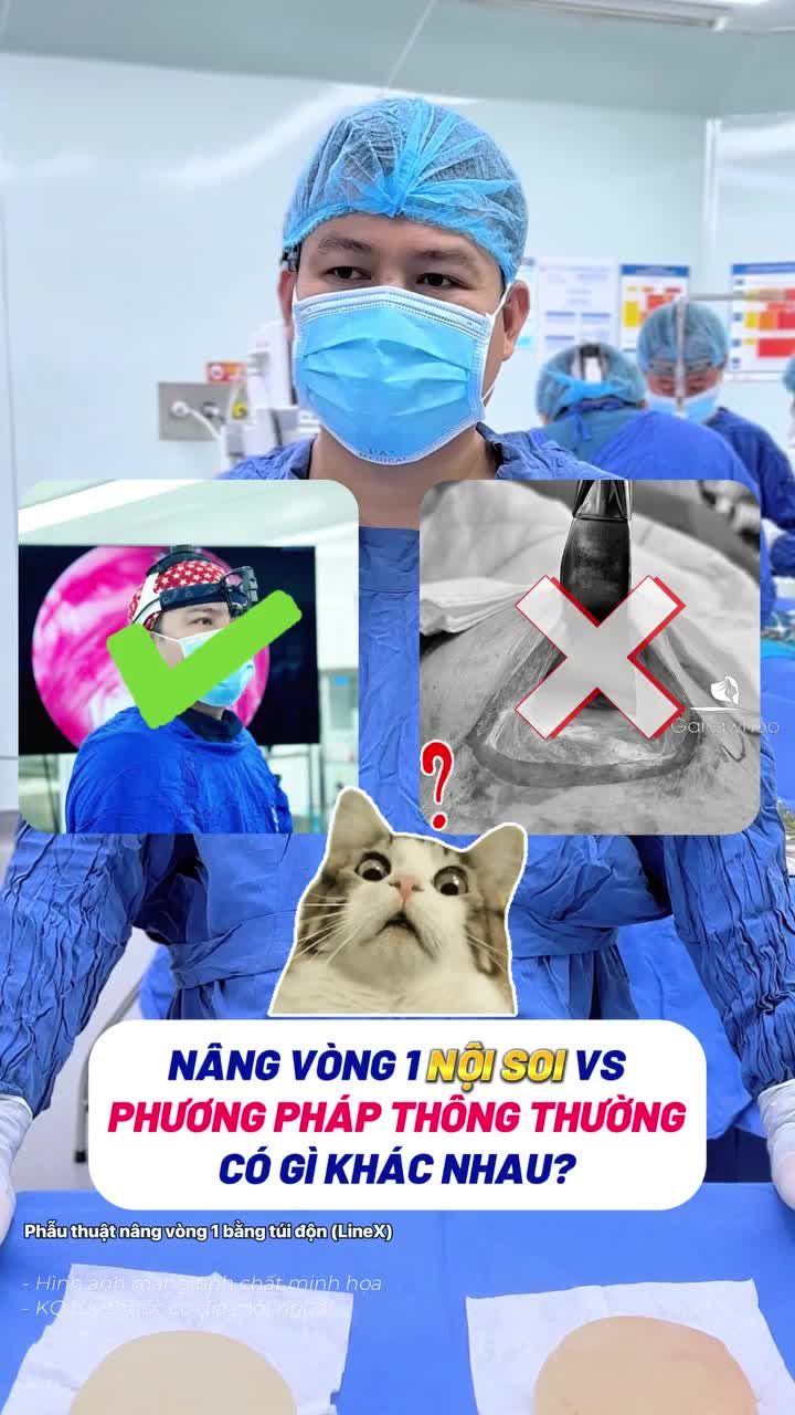 Nâng vòng 1 nội soi và nâng vòng 1 bằng phương pháp bóc tách mù có điểm gì khác nhau, tại sao phương pháp nội soi thường được bác sĩ ưu tiên lựa chọn?