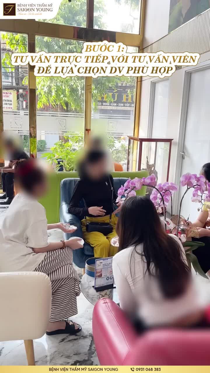 Hôm nay hãy cùng Saigon Young theo dõi quy trình trước khi bước vào một ca nâng cấp vòng 1 của khách hàng sẽ có những bước nào nhé.