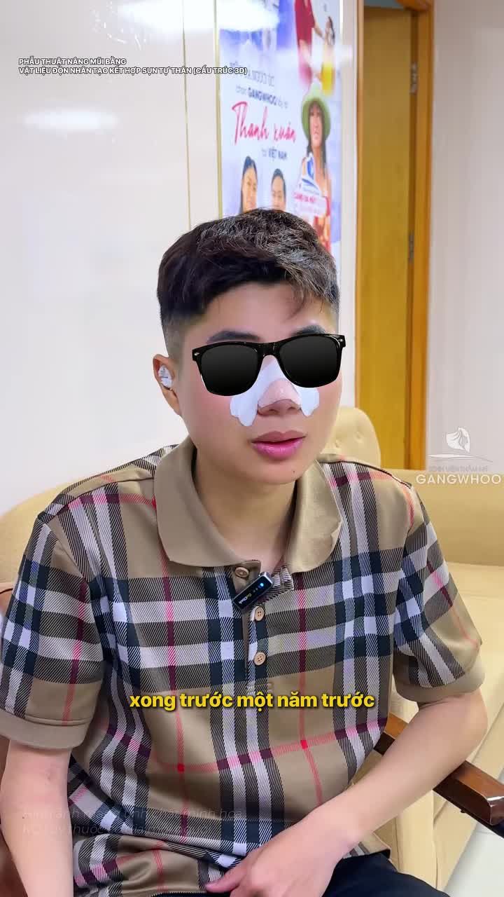Khách hàng nói gì sau khi nâng mũi tại Gangwhoo