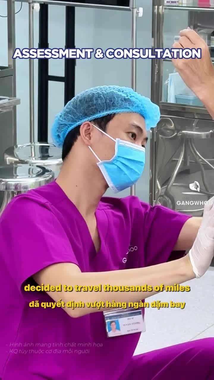 Sau 90 phút tuck bụng cho khách hàng nữ đến từ Canada