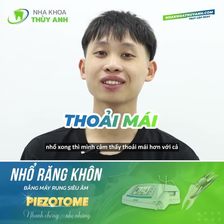 “MỌI NGƯỜI CỨ YÊN TÂM ĐI NHỔ RĂNG ĐI Ạ, KHÔNG PHẢI LO ĐÂU!”