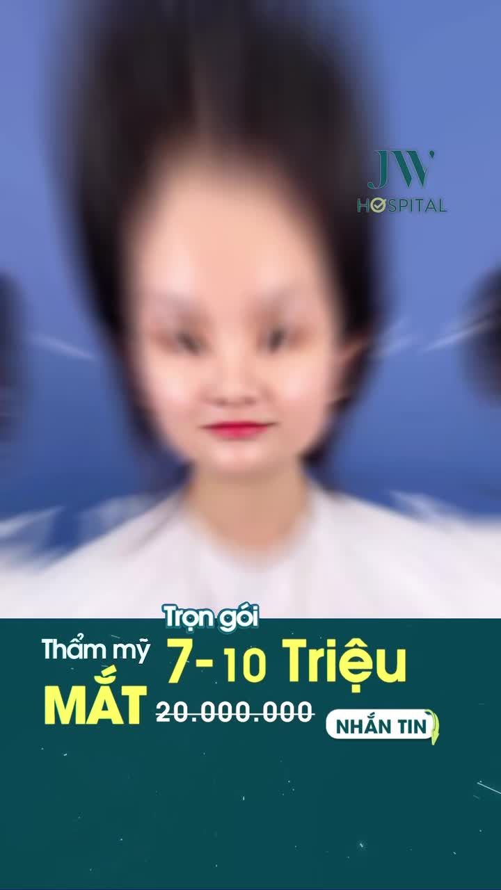 NỮ SINH GEN Z XOÁ MẮT 1 MÍ HOÁ HOTGIRL HÀN CHỈ SAU 7 NGÀY CẮT MẮT TẠI JW