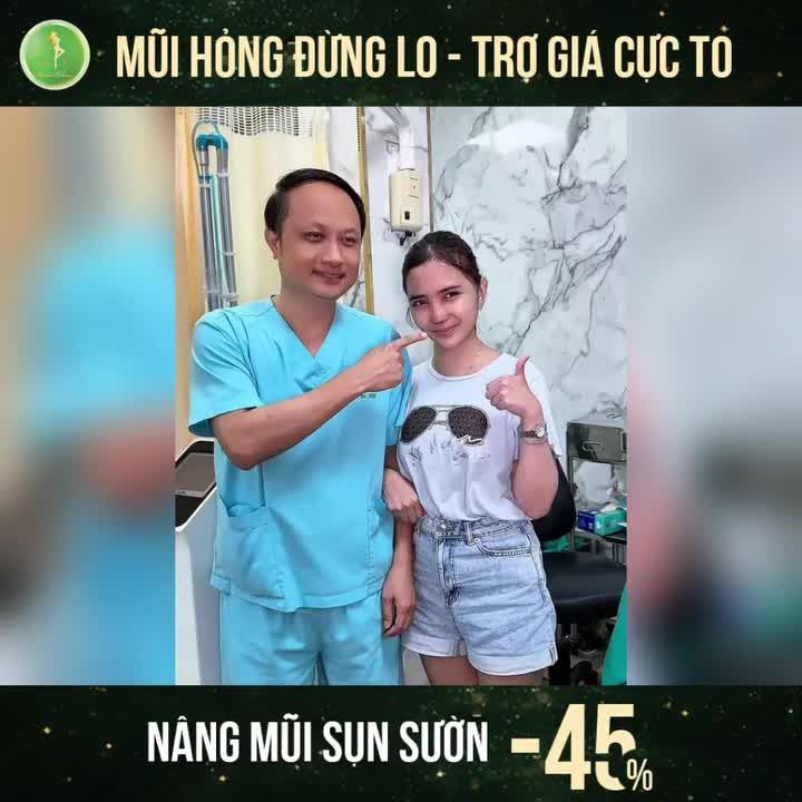 MŨI HỎNG ĐỪNG LO, TRỢ GIÁ CỰC TO - "HỒI SINH" DÁNG MŨI VỚI TRỢ GIÁ 45%