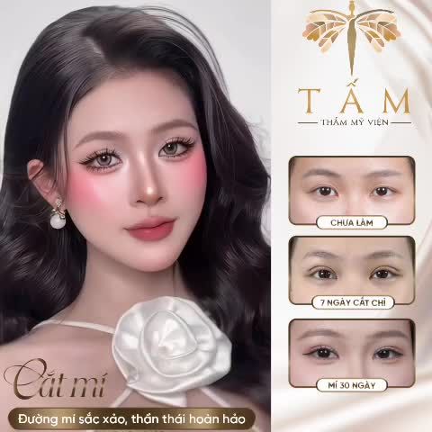 Từ “chưa làm” đến “mí đẹp tự nhiên”  Chỉ sau 7 ngày: thấy rõ sự khác biệt Sau 30 ngày: form mí ổn định, ánh nhìn cuốn hút
