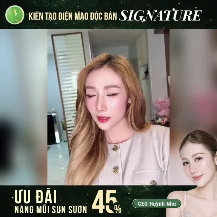 KIẾN TẠO DIỆN MẠO ĐỘC BẢN SIGNATURE - TẬN HƯỞNG ƯU ĐÃI 45% KHI ĐẶT LỊCH