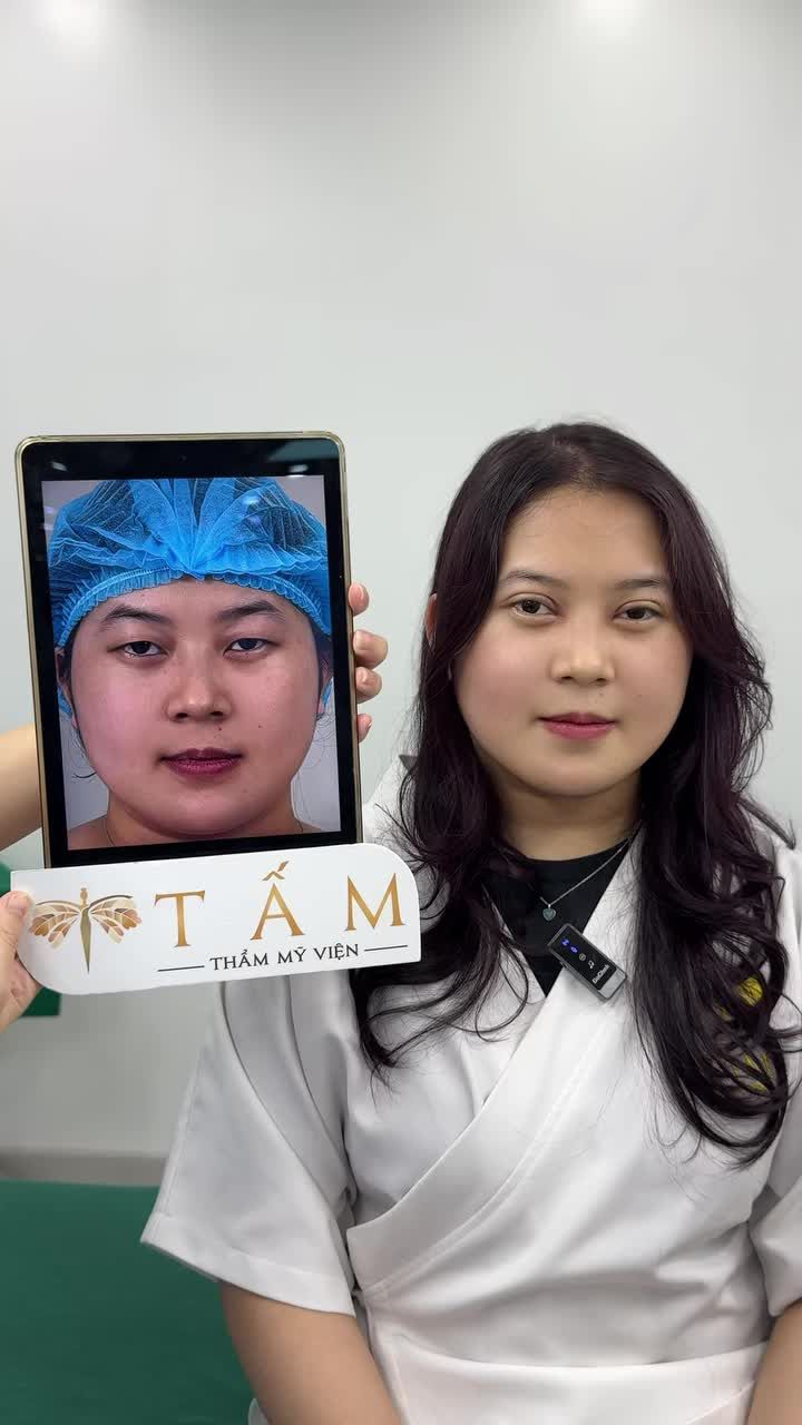 Quá hài lòng với kết quả, cô nàng tự tin chấm điểm 10/10 cho trải nghiệm tại TMV Tấm