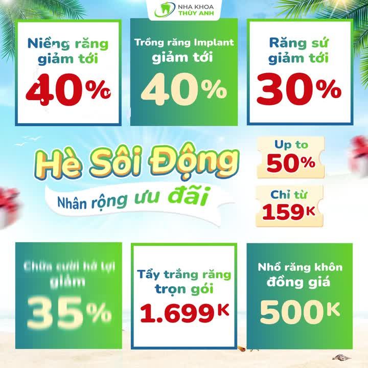 HÈ SÔI ĐỘNG NHÂN RỘNG ƯU ĐÃI TỚI 50% CÁC DỊCH VỤ