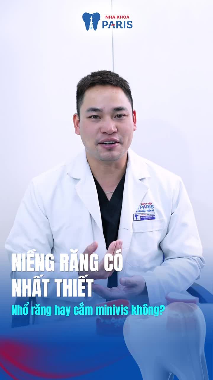 NIỀNG RĂNG LÀ PHẢI NHỔ RĂNG, CẮM VÍT? SỰ THẬT KHÔNG ĐÁNG SỢ NHƯ BẠN NGHĨ!