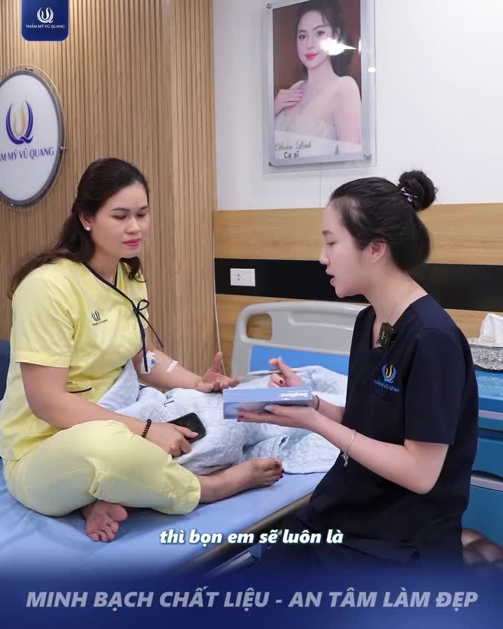 MINH BẠCH CHẤT LIỆU – AN TÂM LÀM ĐẸP TẠI THẨM MỸ VŨ QUANG