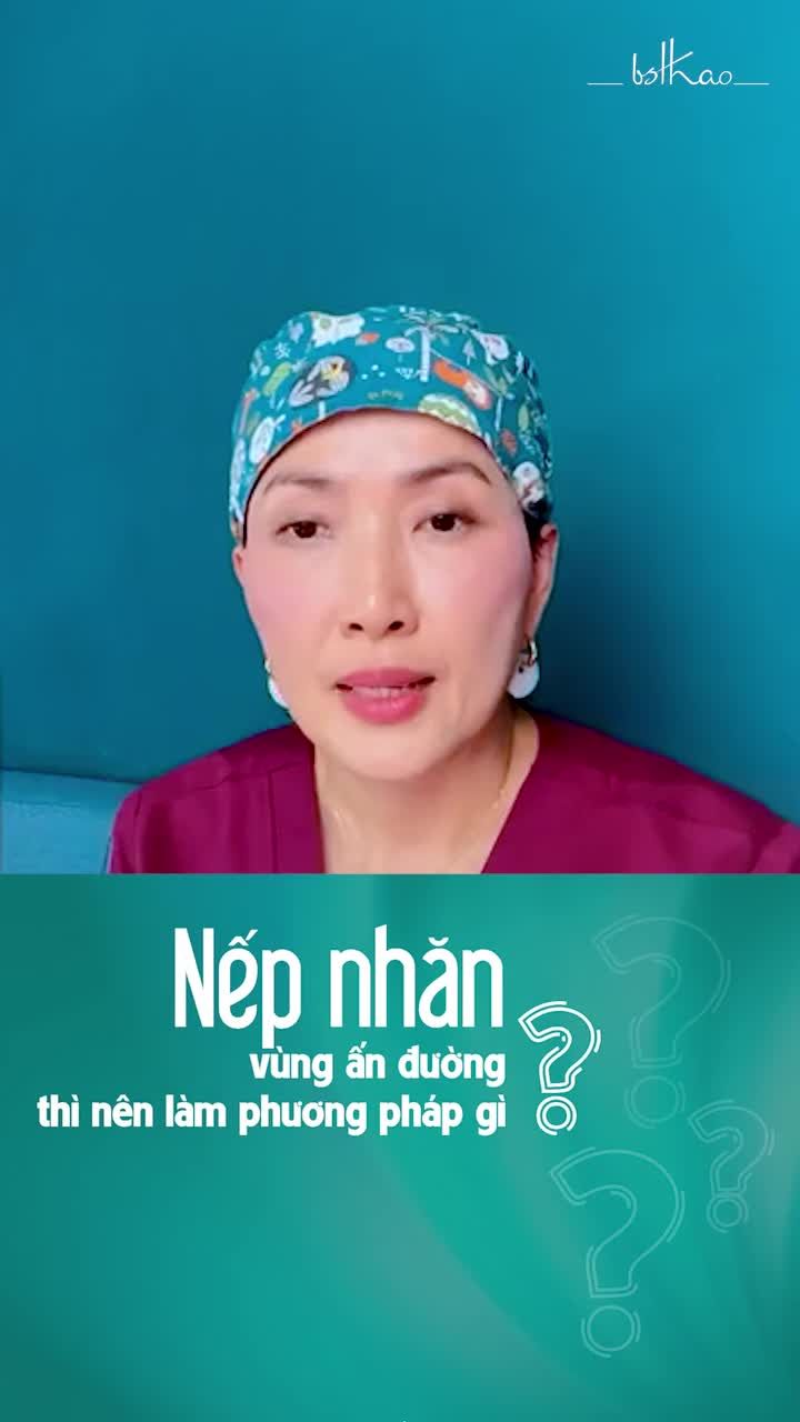 CÓ NẾP NHĂN VÙNG ẤN ĐƯỜNG THÌ NÊN LÀM GÌ?