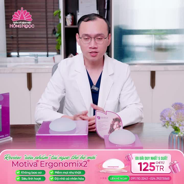 SIÊU MỀM MẠI LINH HOẠT - TÚI NGỰC MOTIVA ERGONOMIX2THẾ HỆ MỚI CÒN CÓ GÌ ĐẶC BIỆT?