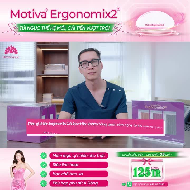 CÙNG THS BS NGUYỄN HỮU TÙNG "GIẢI MÃ" TÚI NGỰC MOTIVA ERGONOMIX2 - LỰA CHỌN TINH TẾ & ƯU VIỆT CHO PHỤ NỮ Á ĐÔNG