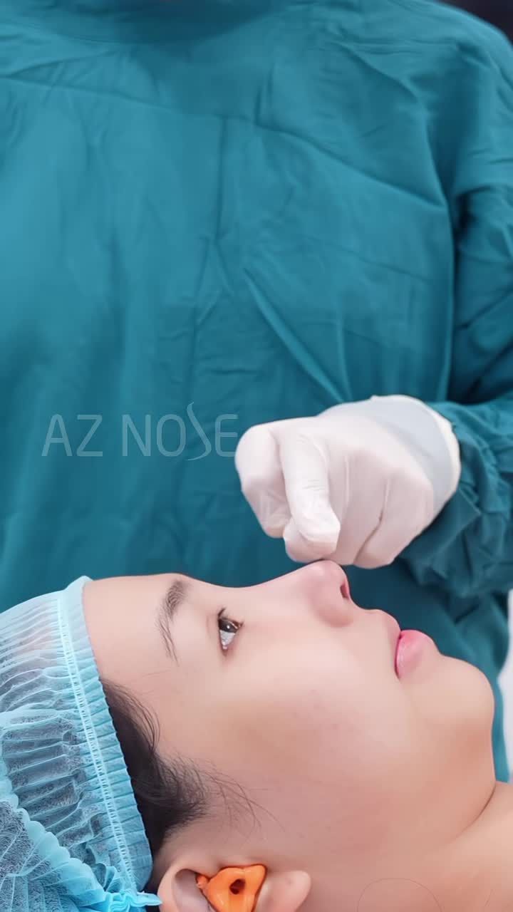 Dáng mũi S-Line Tự Nhiên cho GenZ "hổng muốn người ta biết mình làm mũi". Nếu đây là gu của bạn, nhắn AZNOSE nhé!