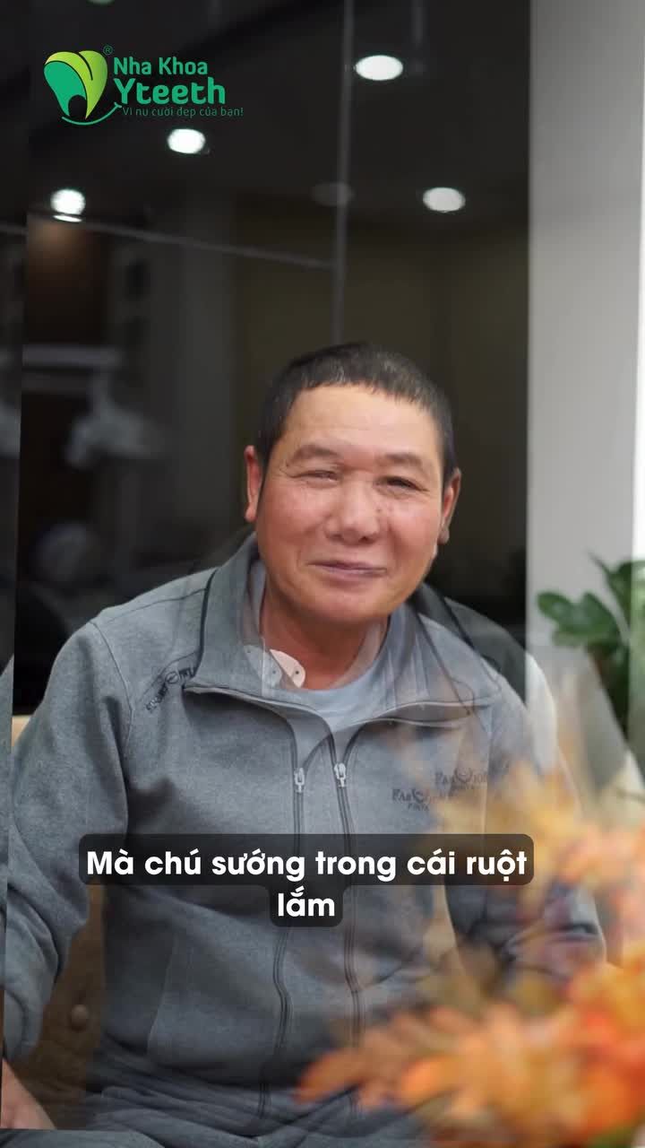 Từ cảm giác thiếu tự tin vì mất răng, giờ đây mọi sinh hoạt đã trở lại bình thường: ăn nhai chắc chắn, giao tiếp thoải mái và không còn e ngại khi cười.