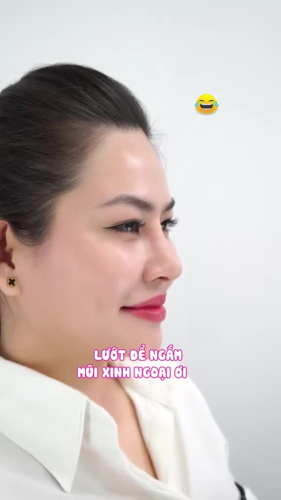 Một chiếc mũi thôi mà nhìn thần thái khác hẳn luôn “Siêu phẩm” nhà DR.FACE đây nha.